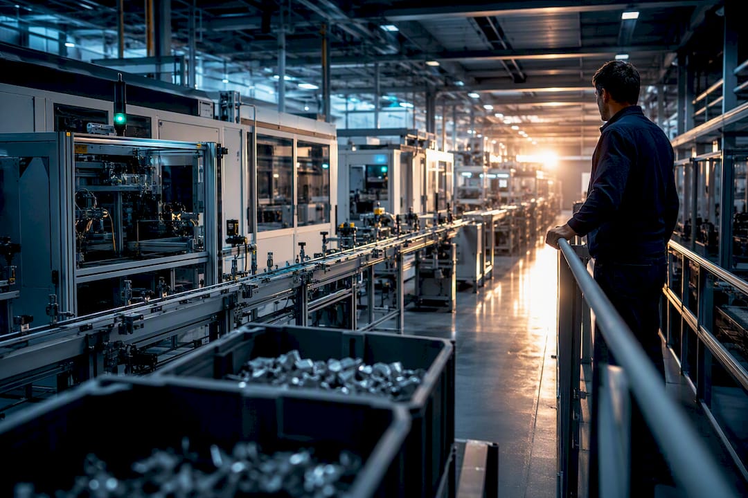 Migliorare l'OEE: 3–5 punti in 90 giorni per responsabili produzione