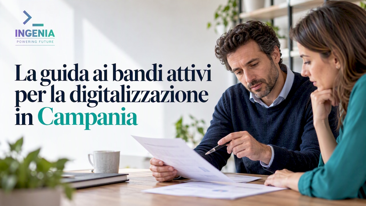 Finanza agevolata Campania digitale: la guida ai bandi attivi
