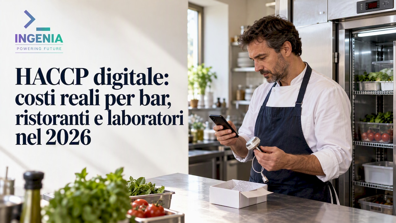 HACCP digitale: costi reali per bar, ristoranti e laboratori nel 2026