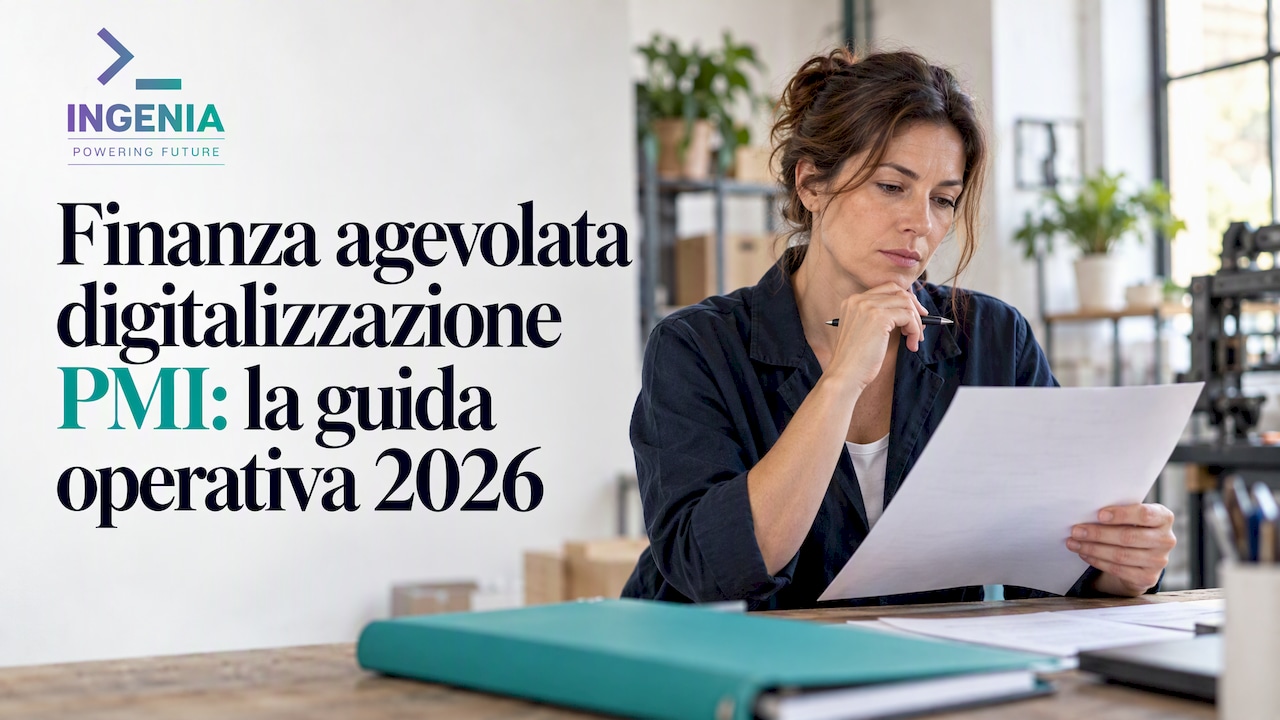 Finanza agevolata digitalizzazione PMI: la guida operativa 2026