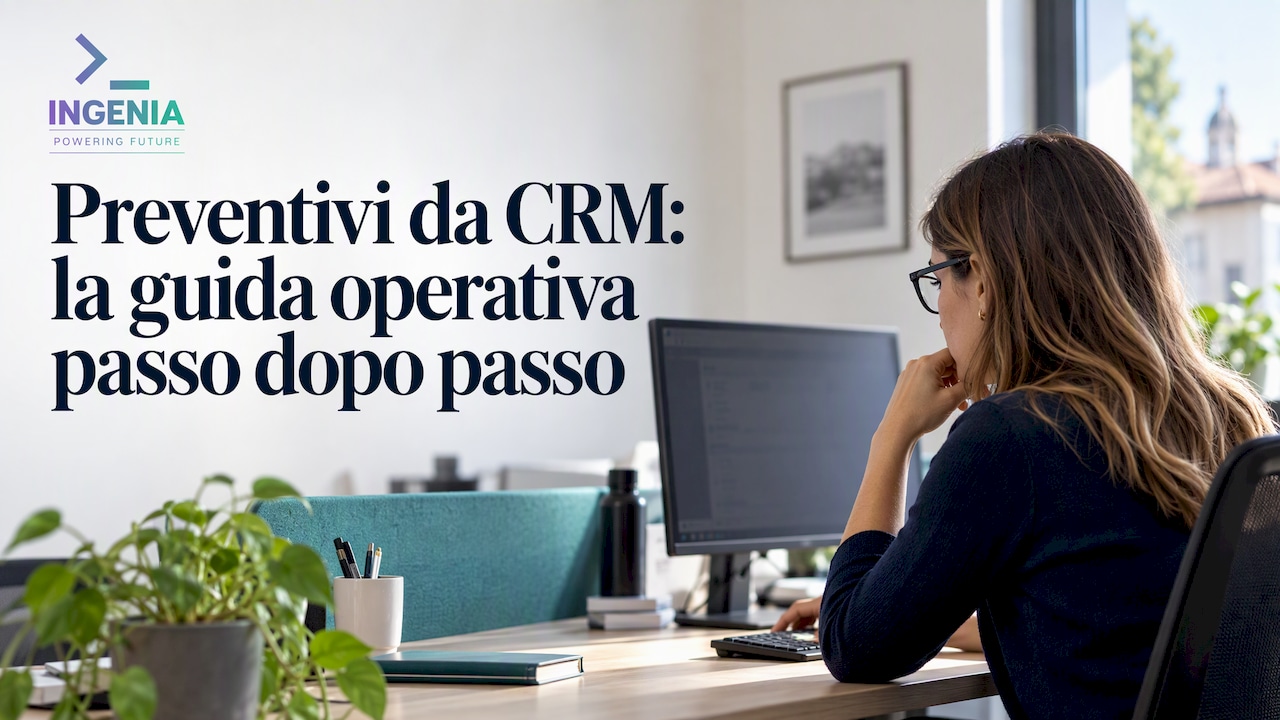 Preventivi da CRM: la guida operativa passo dopo passo
