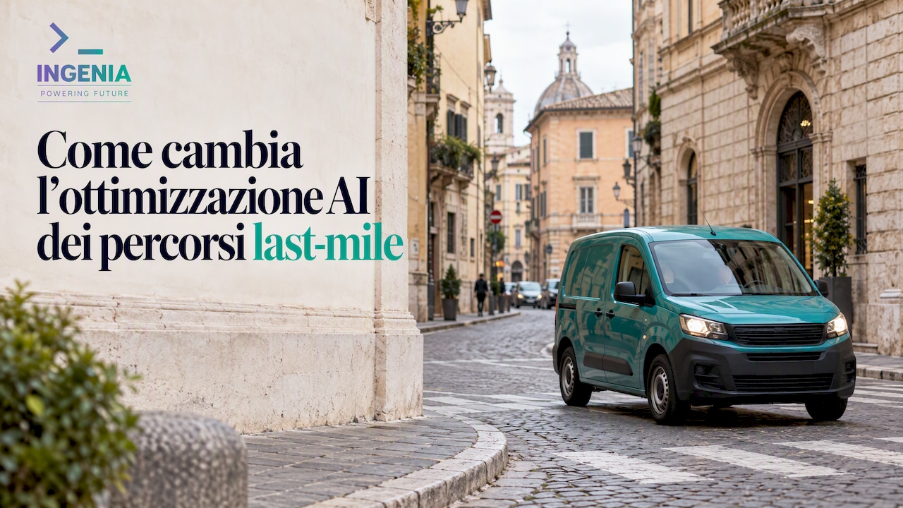 Ottimizzazione percorsi consegne AI: cosa cambia per i giri last-mile
