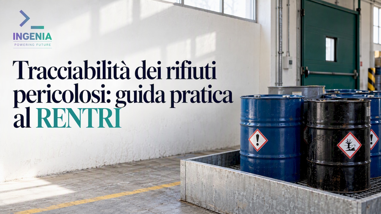 Tracciabilità dei rifiuti pericolosi: guida pratica al RENTRI