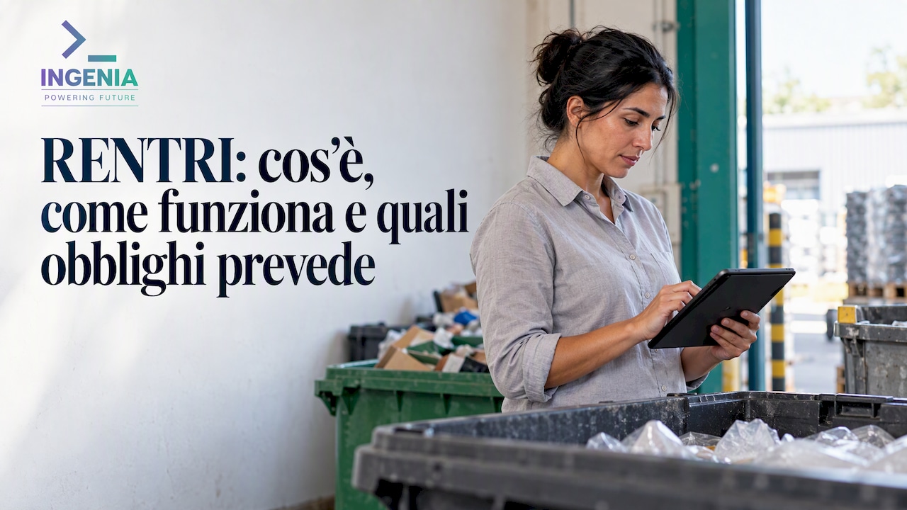 RENTRI: cos'è, come funziona e quali obblighi prevede