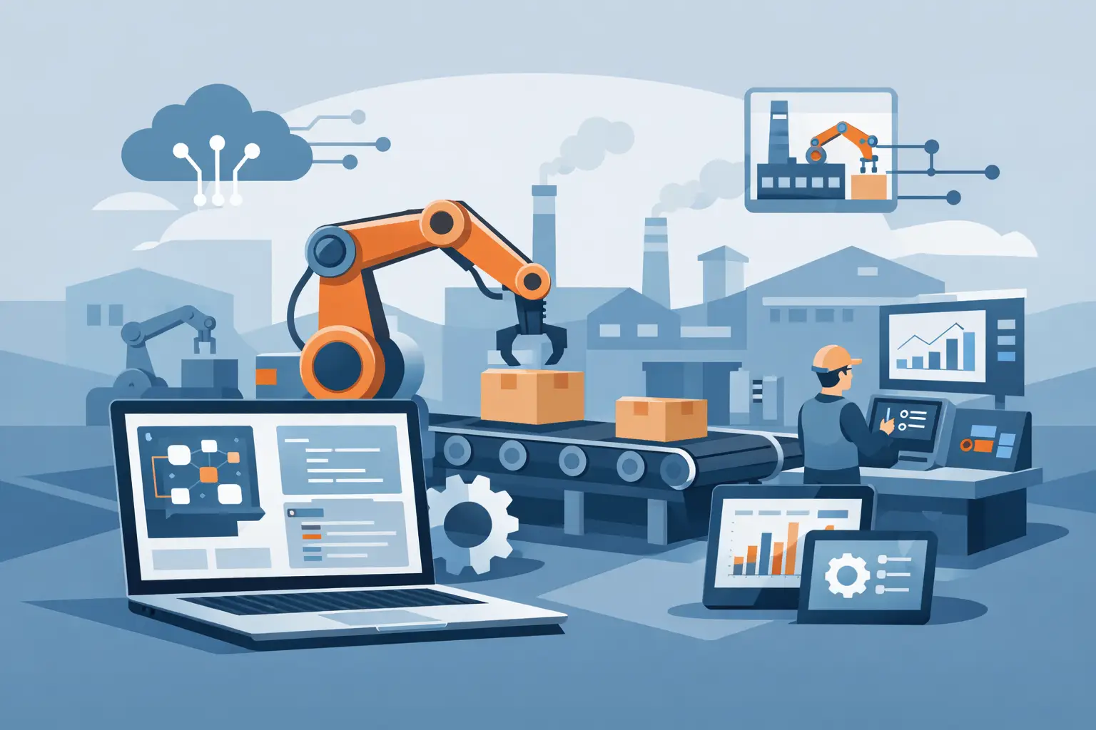 Sviluppo software per produzione industriale