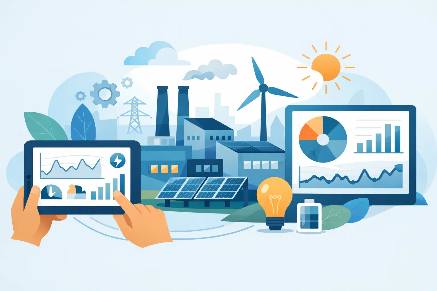 Monitoraggio energetico fabbrica: cosa serve