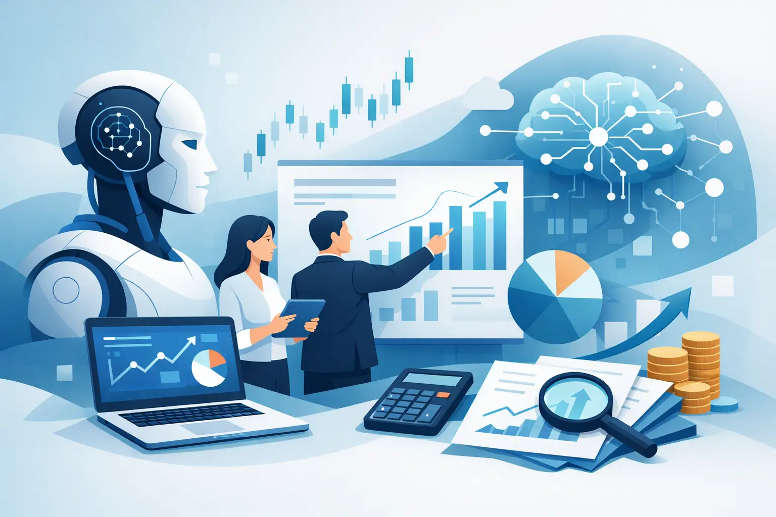 Come usare AI nei report finanziari