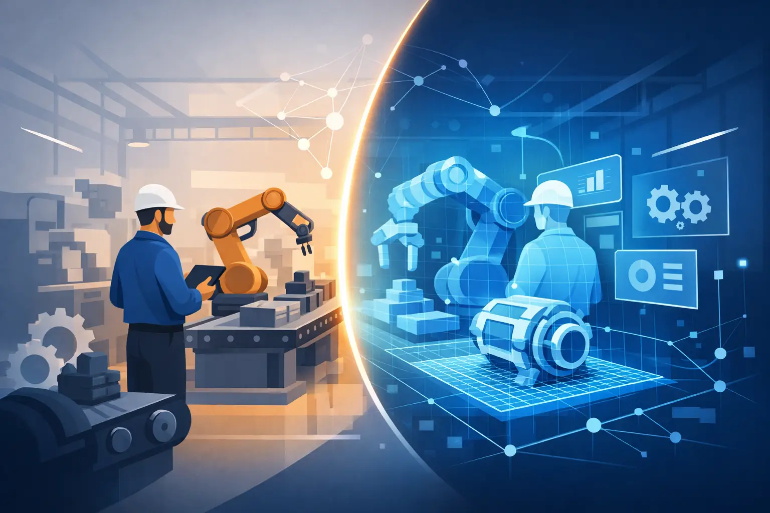Un esempio di digital twin in manifattura